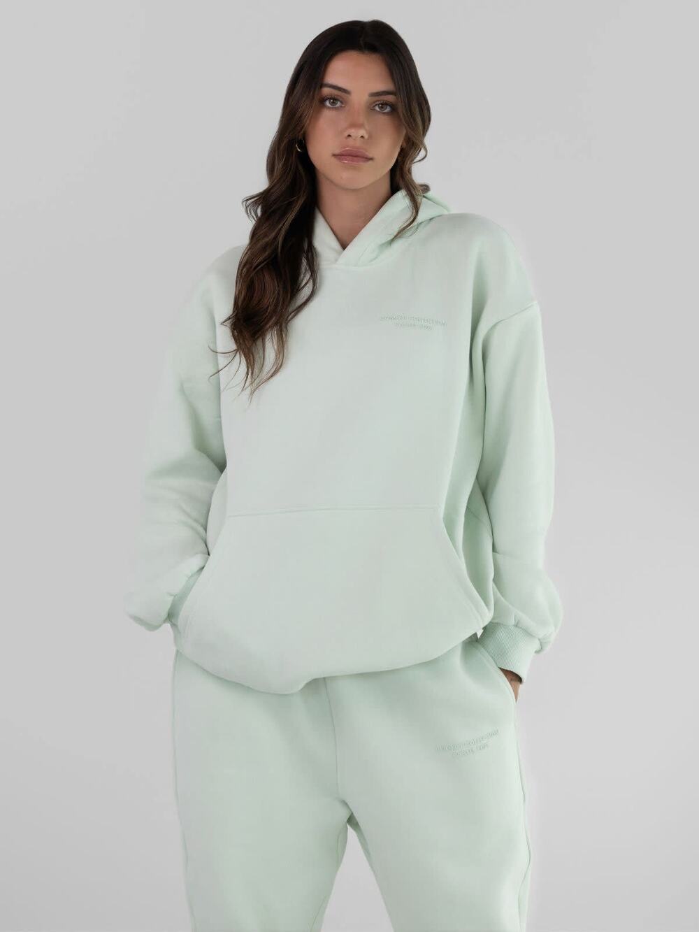 Comfrt Size Medium Mega Oversized Hoodie - Pastel Mint Limited Edition RARE🩵
